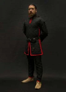 Mittelalter Gambeson mit Langarm Gambeson Kostüme Anzug - Bild 1 von 5