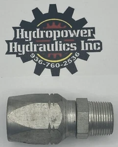 BK-12, Weatherhead, 3/4" MP x 3/4", 2 hilos accesorio hidráulico reutilizable - Imagen 1 de 1