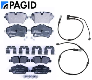 Front Brake Pad & Rear Brake Pad Set OEM Pagid + Sensors for Mini Cooper S 14-19 - Picture 1 of 1