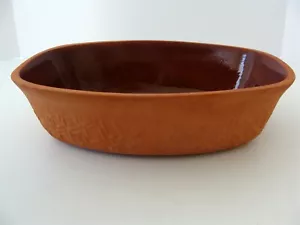 Terrakotta und Emaille Country Ton Backen Bräter Hergestellt in Italien 3,5 qt - Bild 1 von 11