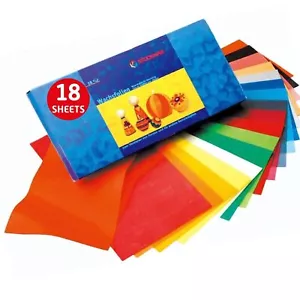 Stockmar Decorating Natural Beeswax Sheets - 18 Large Assorted Color Beeswax ... - Picture 1 of 8