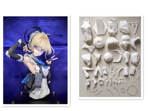 Anime Asuma Toki 1/4 Bust Unpainted GK Model Unassembled Figure Resin Garage Kit - Picture 1 of 5