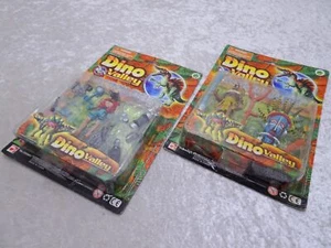 2 x Dino Valley Design Action Fantasy Juguete Figura - Vintage - NOS / EMBALAJE ORIGINAL - II - Imagen 1 de 8