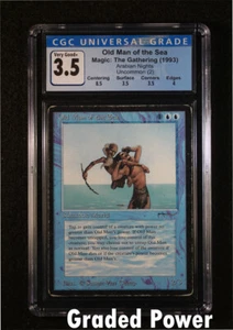Magic the Gathering Arabian Nights Old Man of the Sea CGC 3.5 Magic the Gathering - Imagen 1 de 2