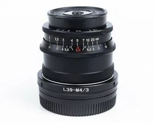 INDUSTAR - 50 Soviet Lens rangefinder (3.5/50 mm) Copy Tessar M39 - MICRO 4/3 - Picture 1 of 12