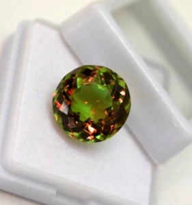 Color Changing Alexandrite Natural Bi-Multi 8.70 Ct Round Cut Loose Gemstone - Picture 1 of 9