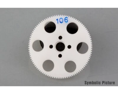 Robitronic Hauptzahnrad für Schumacher Mi3/4 64dp 114 Zähne RW64M114  - Bild 1 von 2