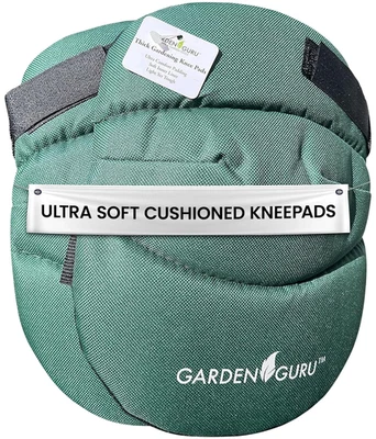 Garden Guru Cushioned Gardening Knee Pads with Adjustable Straps - Soft Inner... - Image 1 of 4