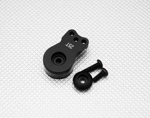 ALUMINIUM SERVOSAVER SCHWARZ 25 ZÄHNE FÜR SERVOS VON FUTABA SAVÖX TAMIYA USW. - Bild 1 von 3