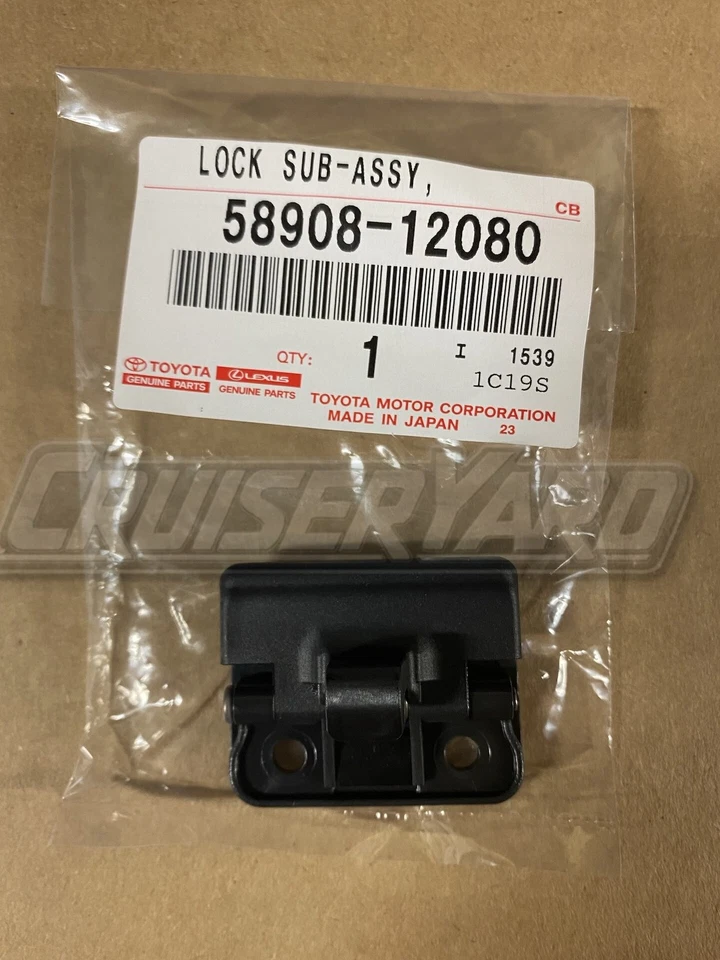 Toyota Genuine Center Console Lock Latch 5890812080 YARIS 4runner PriusC Rav4 XD