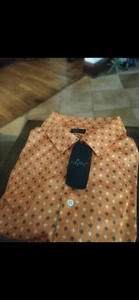Greg Norman- Golf Polo Color Orange -Size XL - Picture 1 of 3