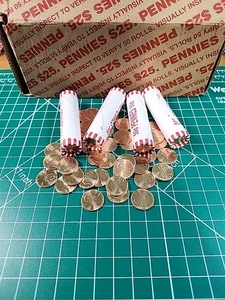 2025 D Lincoln Shield Cent Penny BU-1 Sealed Roll of 50 ☆ The Last Penny 🇺🇸 - Picture 1 of 7