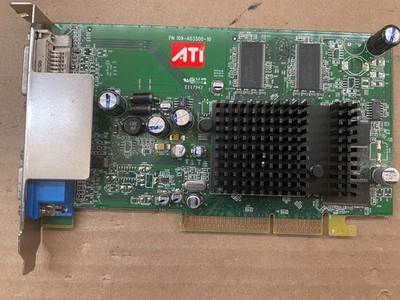 ATI RADEON 9550XL 256MB DDR AGP 8x Graphics Card Windows 98 Retro Gaming - Image 1 of 4