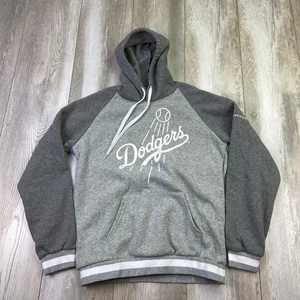 Los Angeles Dodgers Hoodie Medium Gray Slim Stadium Giveaway SGA Baseball - Picture 1 of 8
