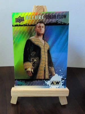 MJF Green/Blue Color Flow Allure 122/299 AEW Upper deck - Image 1 of 2
