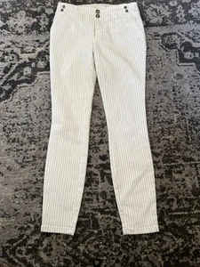 Pantaloni Pilcro And The Letterpress Anthropologie vita alta skinny taglia 26 A4 - Foto 1 di 13