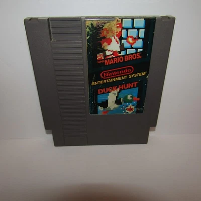 Super Mario Bros / Duck Hunt Nintendo NES Video Game Cartridge Only Tested Works - Image 1 of 4