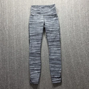Pantalone Lululemon donna 4 grigio nero tinta spaziale vita alta yoga corsa leggings - Foto 1 di 9