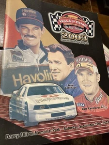 Programma cerimonia induzione NASCAR Talladega Texaco Walk of Fame 2003 - Foto 1 di 1