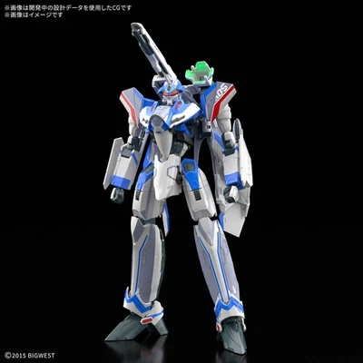 Bandai Hobby Macross VF-31J Siegfried (Hayate Immelman Use) 1/100 Scale HG Model - Image 1 of 4