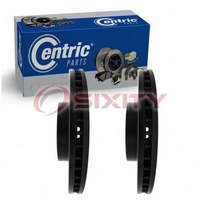 2 rotores de freno de disco delanteros centrados para Subaru Outback Braking ls 2010-2014 Foto 1 de 4