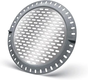Tifanso Cattura Capelli per Scarico Doccia, 5" Copertura Stalla Argento - Foto 1 di 7