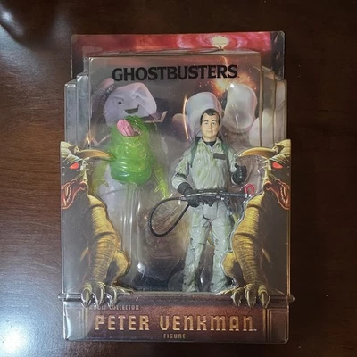 Ghostbusters - Peter Venkman with Slimer - 6" Inch Figure FACTORY SEALED Matty - Image 1 of 2