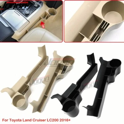 For Toyota Land Cruiser 200 LC200 2016 17-20 Side Console Storage Box Cup Holder - Image 1 of 4