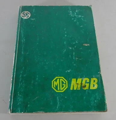 Manual De Taller MG B / MGB Año 1976 - Imagen 1 de 4