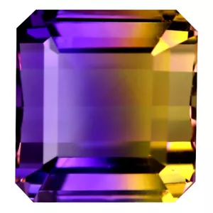 16.63 ct Tremendous Octagon Cut (14 x 14 mm) Brazil Purple and Yellow Ametrine - Picture 1 of 1