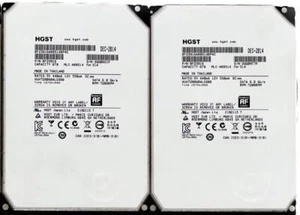 2x HGST 6TB HDD SATA III Internal 3.5 HUH728060ALE600 Hard Drive HDD CCTV = 12TB - Picture 1 of 1