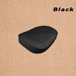 Leather Bamboo Charcoal Full Surround Seat Cover Pad Protect Cushion Black Auto - Picture 1 of 1