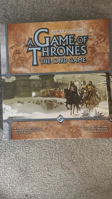A Game Of Thrones " The Card Game " 2008 Fantasy Fighting Board Game by LCC - Image 1 of 4