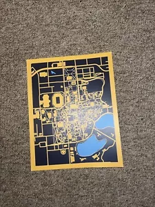 Map Of Note Dame Campus - Picture 1 of 4