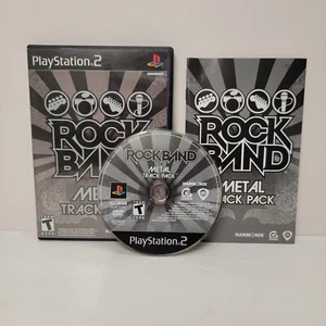Rock Band: Metal Track Pack (Sony PlayStation 2, 2009) Complete CIB - Tested - Picture 1 of 5