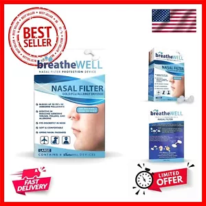 Nose Filters, Nasal Filter Protection Device for Allergy Defense, Discreet Na... - Picture 1 of 9