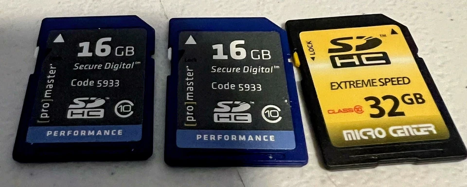 2 Promaster 16GB SDHC UHS-1 Speed U1 V10 Video Memory Card 1 32 GB Micro Center - Image 1 of 1