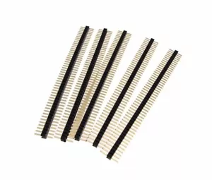 1x50 einreihige 1,27 mm gerade Stecker Pin Header - 5er-Pack - Bild 1 von 1