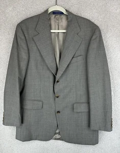 Chaps Ralph Lauren Jacket Blazer Mens 41 Long Gray Career Professional Business - Picture 1 of 16