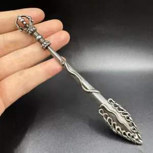 27g Ancient Chinese Handcrafted cupronickel Exquisite religion vajra pestle s20 - Imagen 1 de 8