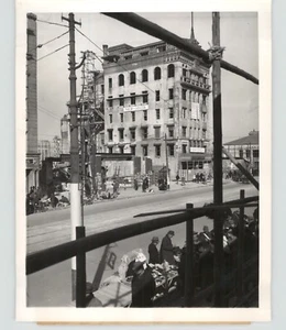 NUEVA GINZA Edificio del Distrito Comercial Post-Sei Guerra Mundial Tokio Japón 1946 Foto de Prensa - Imagen 1 de 2