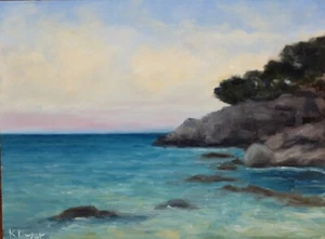 Original landscape oil painting, new, signed - Picture 1 of 1