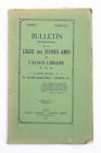 Mitteilungsblatt Die Liga Der Jungen Freunde Aalsace-Lorraine 1913 Journal Antik