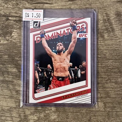 2023 Donruss Islam Makhachev Dominators #4 - Image 1 of 2