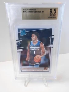 Anthony Edwards 2020-21 Panini Donruss - Rated Rookies #201 (RC) - BGS 9.5 - Bild 1 von 1
