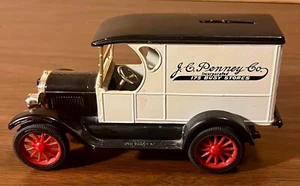 ERTL 6" Replica 1923 Chevrolet delivery van JC Penney Co.- Black/White/logo GUC - Picture 1 of 5