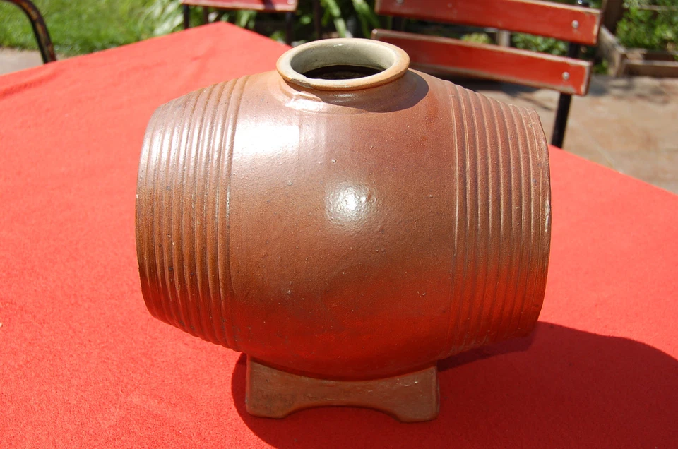 Vintage Ancien VINAIGRIER GRÈS/CERAMIQUE  - Photo 1/4