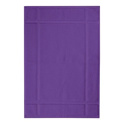 Просторный декоративный коврик для ванны 20 x 34 дюйма толщина 100% хлопок 1350 GSM абсорбент долговечный - Изображение 1 из 4