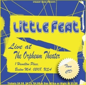 Little Feat Live at the Opium Theatre Boston 1975 - Picture 1 of 1