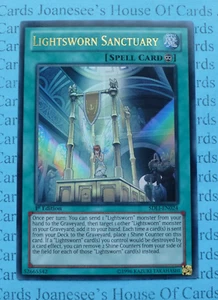 SDLI-DE024 Lichtverpflichtetes Heiligtum Ultra Rare Yu-Gi-Oh Karte 1. Auflage Neu - Bild 1 von 3